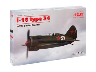 ICM I-16 Type 24, WWII Soviet Fighter Plane