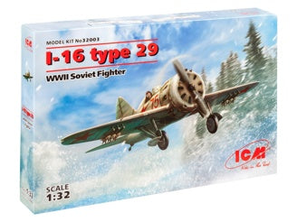 ICM I-16 Type 29, WWII Soviet Fighter Plane