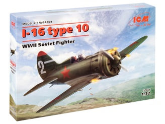 ICM I-16 Type 10, WWII Soviet Fighter Plane