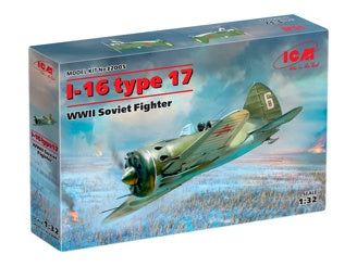 ICM I-16 Type 17, WWII Soviet Fighter Plane