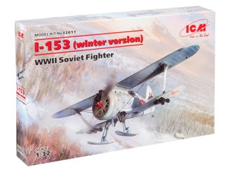 ICM I-153 (Winter Version), WWII Soviet Fighter Plane