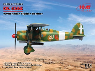 ICM CR. 42AS, WWII Italian Fighter-Bomber
