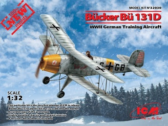 ICM Bücker Bü 131D, WWII German Training Aircraft