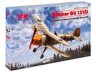 ICM Bücker Bü 131D, WWII German Training Aircraft