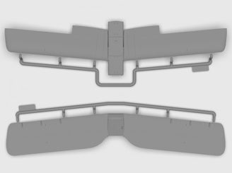 ICM DH. 82A Tiger Moth Aircraft with WWII RAF Cadets (4 Figures)