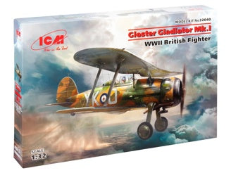 ICM Gloster Gladiator Mk.I, WWII British Fighter
