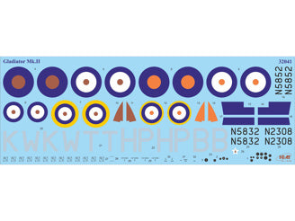 ICM Gloster Gladiator Mk.II, WWII British Fighter Plane