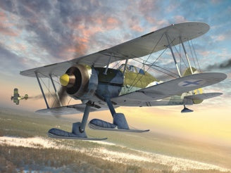ICM J-8 Gladiator, WWII Swedish Fighter Plane