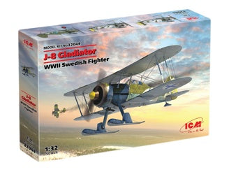 ICM J-8 Gladiator, WWII Swedish Fighter Plane