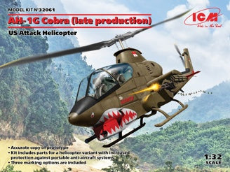 ICM AH-1G Cobra (Late Production), U.S. Attack Helicopter
