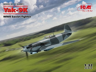 ICM Yak-9K, WWII Soviet Fighter Plane