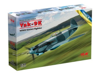 ICM Yak-9K, WWII Soviet Fighter Plane