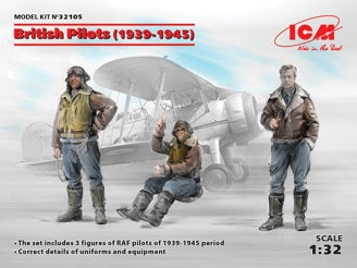 ICM British Pilots (1939-1945) 3 Figures