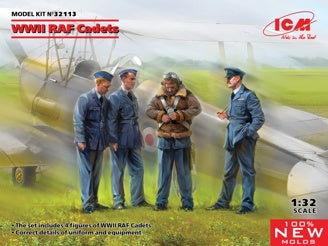 ICM WWII RAF Cadets 4 Figures