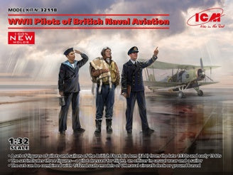 ICM WWII Pilots of British Naval Aviation 3 Figures