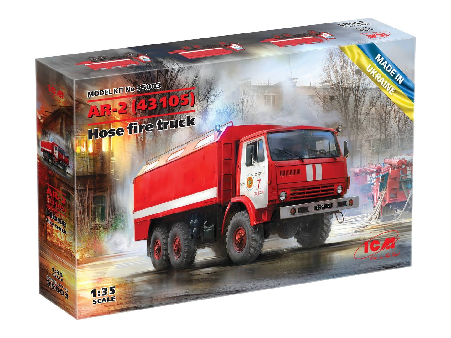 ICM 1/35 Ar-2 (43105), Hose Fire Truck Icm35003