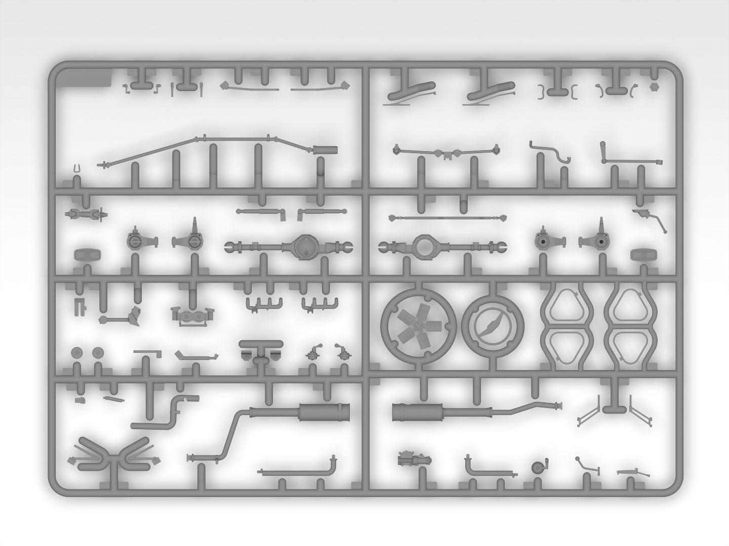 ICM 1/35 Ar-2 (43105), Hose Fire Truck Icm35003