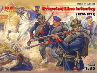 ICM Prussian Line Infantry (1870-1871) 4 Figures