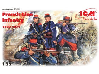 ICM French Line Infantry (1870-1871) 4 Figures