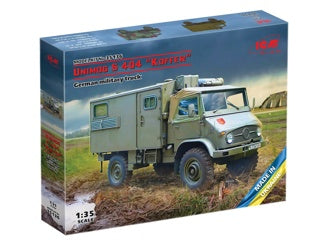 ICM Unimog S 404 with Box Body, German Military Truck
