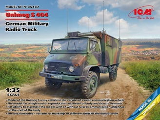 ICM Unimog S 404, German Military Radio Truck