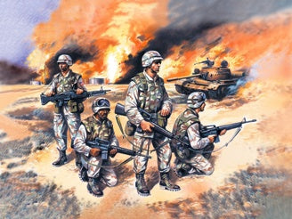 ICM US Elite Forces In Iraq 4 Figures
