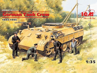 ICM German Tank Crew (1943-1945) 4 Figures