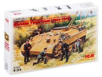 ICM German Tank Crew (1943-1945) 4 Figures