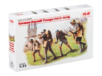 ICM German Assault Troops (1917-1918) 4 Figures