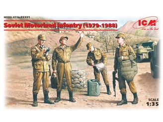 ICM Soviet Motorized Infantry (1979-1988) 4 Figures