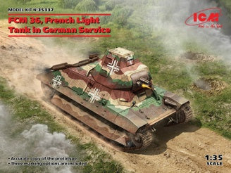 ICM FCM 36, French Light Tank In German Service