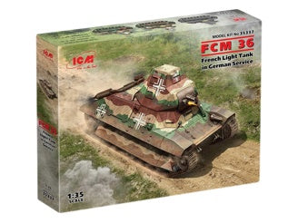 ICM FCM 36, French Light Tank In German Service