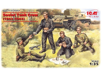 ICM Soviet Tank Crew (1943-1945) 4 Figures