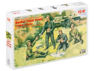 ICM Soviet Tank Crew (1943-1945) 4 Figures