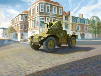 ICM Panzerspähwagen P 204 (f) with CDM Turret, WWII German Armoured Vehicle