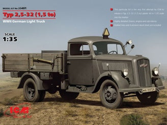 ICM Typ 2,5-32 (1,5 to), WWII German Light Truck