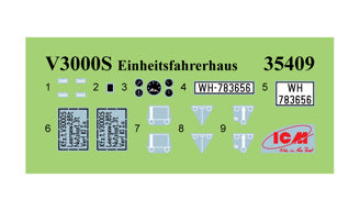 ICM V3000S 'Einheitsfahrerhaus', WWII German Military Truck