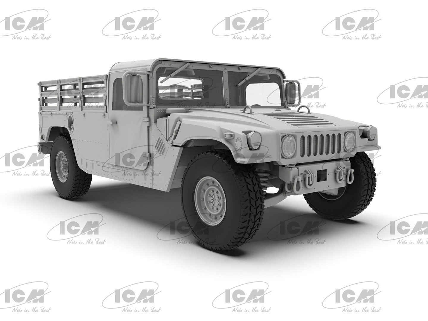 ICM 1/35 Humvee M1097A2 Cargo Carrier 35436