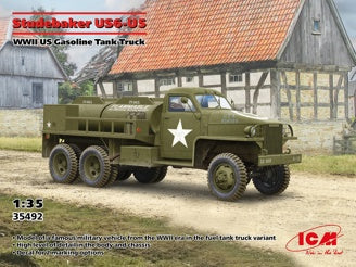 ICM Studebaker US6-U5, WWII U.S. Gasoline Tank Truck