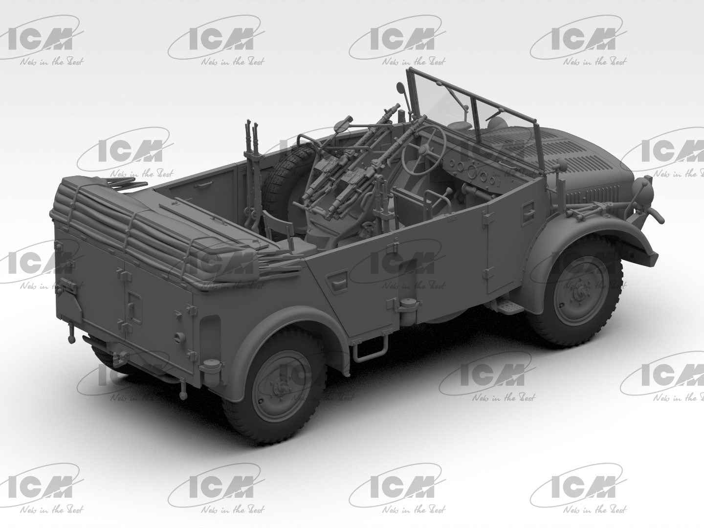 ICM 1/35 S.E.Pkw Kfz.70 W/ Zwillingssockel 36, German 35503 ICM35503