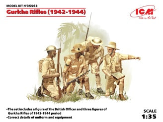 ICM Gurkha Rifles (1944) 4 Figures