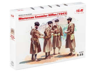 ICM Moroccan Goumier Rifles (1943) 4 Figures