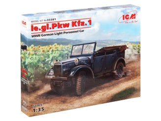 ICM le.gl.Pkw Kfz.1, WWII German Light Personnel Car