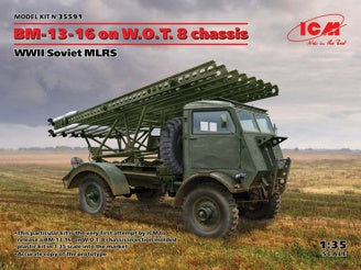 ICM BM-13-16 on W.O.T. 8 Chassis, WWII Soviet MLRS