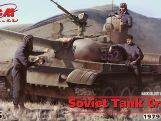 ICM Soviet Tank Crew (1979-1988) 3 Figures