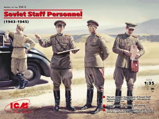 ICM Soviet Staff Personnel (1943-1945) 4 Figures