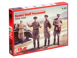 ICM Soviet Staff Personnel (1943-1945) 4 Figures