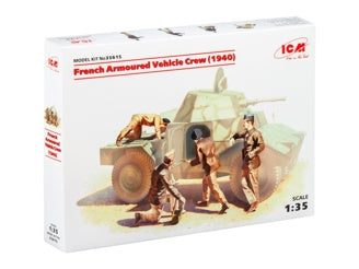 ICM French Armoured Vehicle Crew (1940) 4 Figures