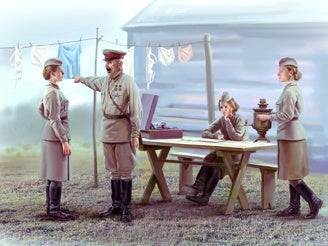 ICM Soviet Military Servicewomen (1939-1942) 4 Figures