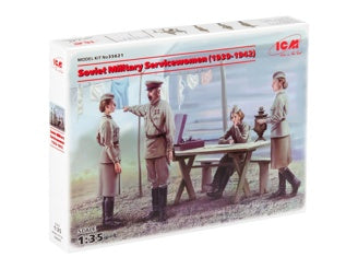 ICM Soviet Military Servicewomen (1939-1942) 4 Figures
